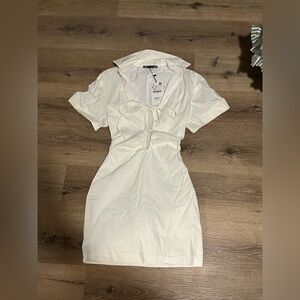 Zara Cream Mini Dress